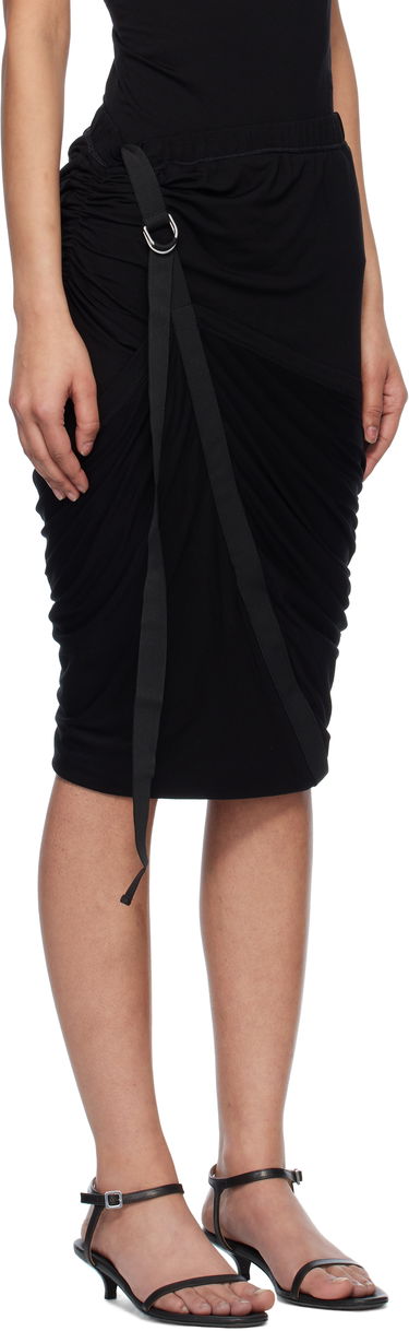 Krila Helmut Lang Helmut Lang Wind Midi Skirt Črna | O09HW302, 1