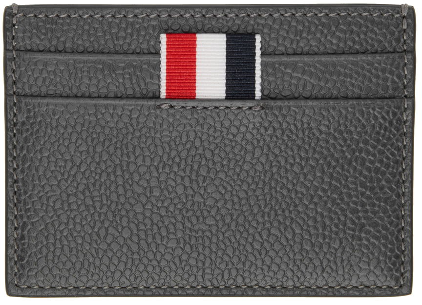 Denarnica Thom Browne Thom Browne Monogram Card Holder Siva | MAW253A-07557, 0