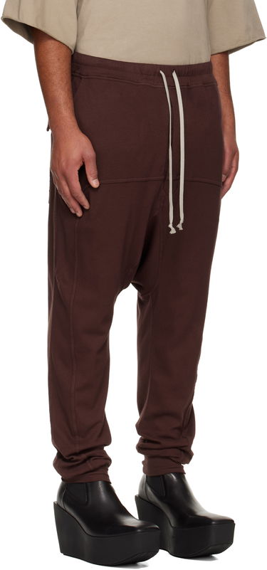 Trenirka Rick Owens DRKSHDW Concordians Drawstring Sweatpants Rumena | DU02E7395 JDB, 4