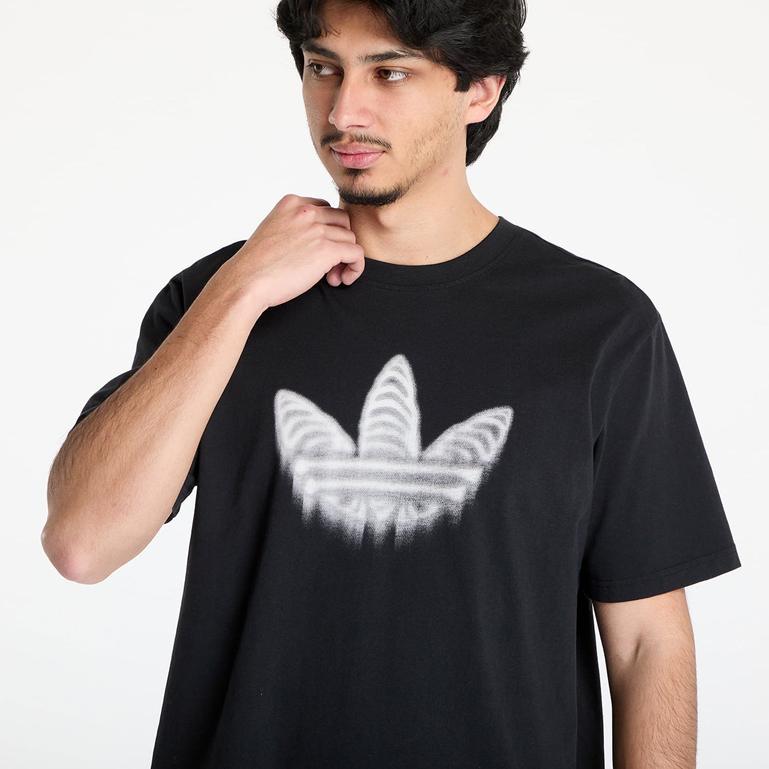 Majica adidas Performance Skeleton Trefoil Graphic Tee Črna | JI5871, 1