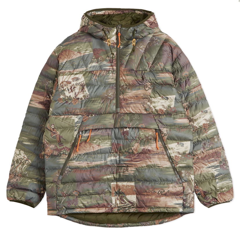 Puhovka Polo by Ralph Lauren Ralph Lauren Ski Scenic Ripstop Half Zip Jacket Večbarvna | 710955637001