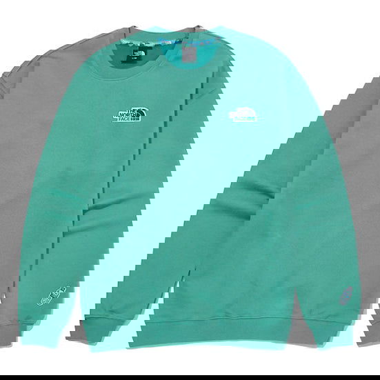 Pleteni pulover The North Face Essential Sweatshirt Zelena | NM5MM04C