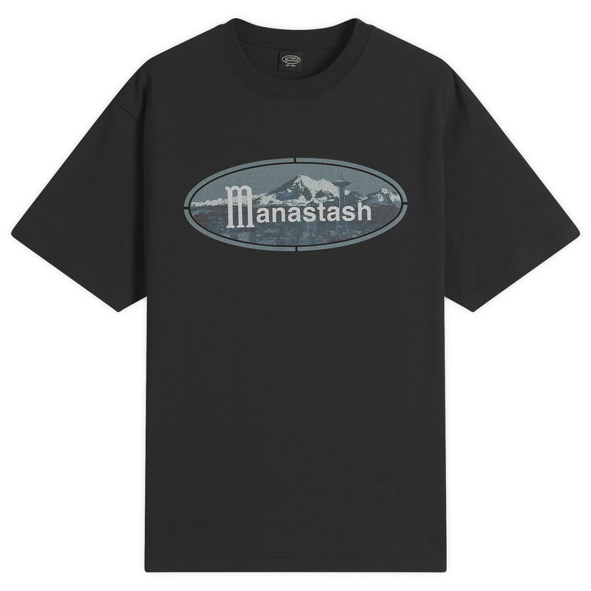 Majica Manastash Manastash Ridge Logo T-Shirt, Size Small Črna | 7925234001-010