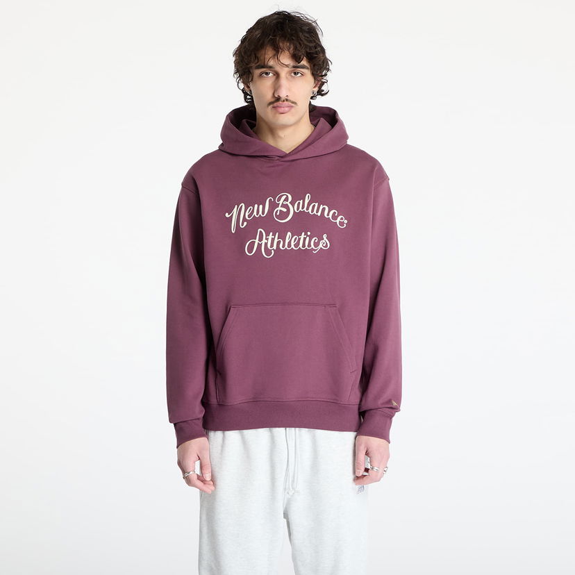 Pulover New Balance Athletics Relaxed League Hoodie Lila | MT51935FDP