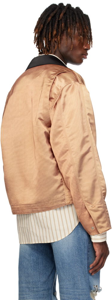 Bomber jakna We11done We11done Printed Work Jacket Rjava | WD-JK0-25-038-M-BG, 2
