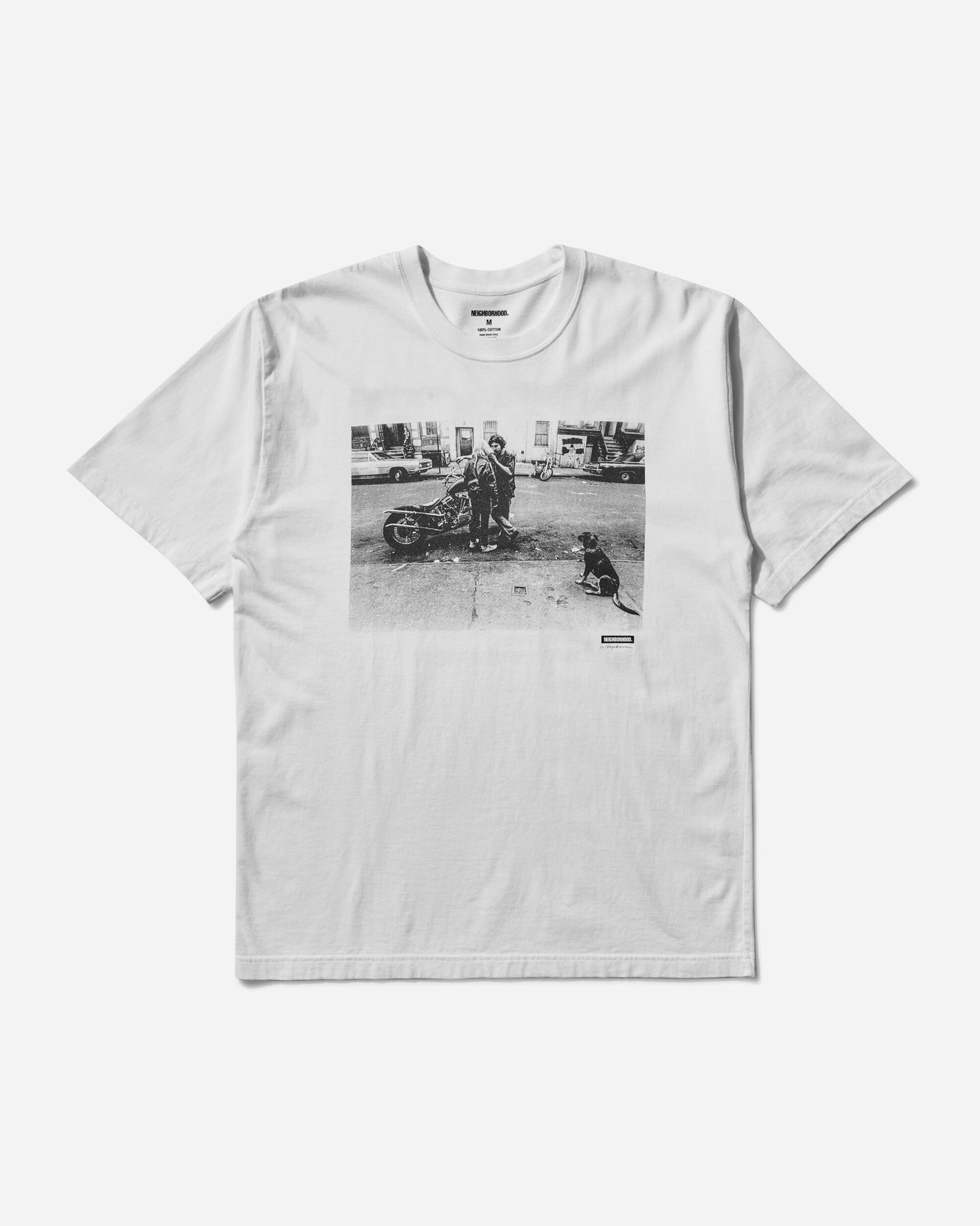 Majica Neighborhood Osamu Nagahama SS-4 Graphic T-Shirt Bela | 251PCNON-ST04 WH, 1