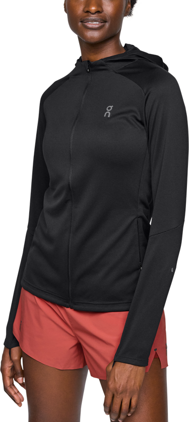 Pulover On Running Climate Zip Hoodie Črna | 1we10330553, 0