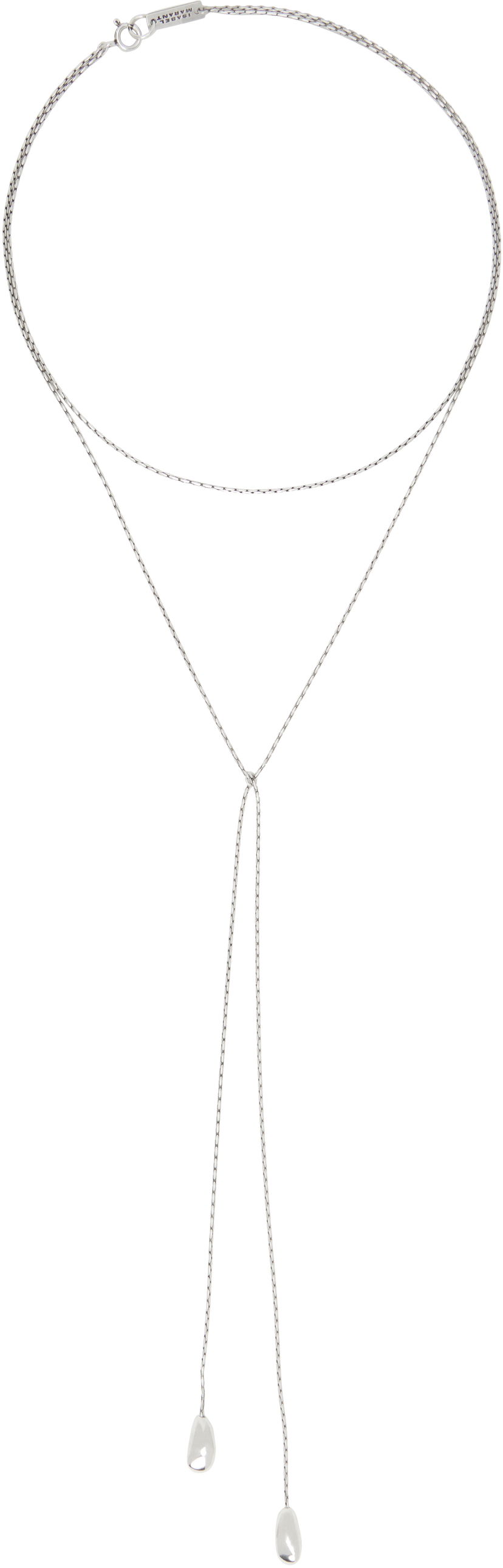 Ogrlica ISABEL MARANT Isabel Marant Shiny Day Lariat Necklace Kovinski | CO0098FA-B2B09B