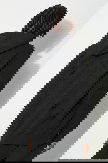 Pulover 1017 ALYX 9SM Destroyed Hoodie Črna | AAUSW0221FA01, 2