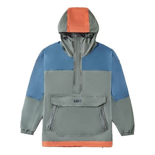 Vetrovka Vans Vans Colorblock Anorak Jacket Zelena | VN0A4MLHDB0