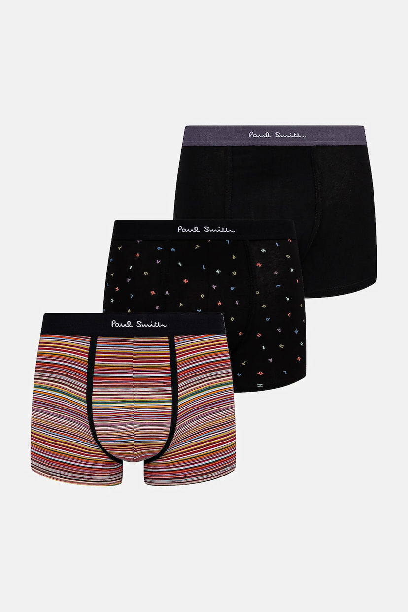 Boksarice Paul Smith Mixed Pattern Boxer Shorts 3-Pack Večbarvna | M1A.914.T3PK78