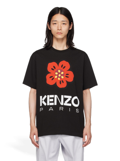 Majica KENZO Paris Boke Flower Črna | FD55TS4454SO