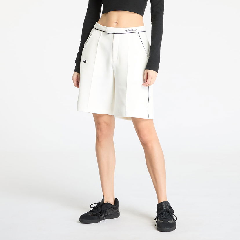 Kratke hlače adidas Originals Premium Tailored Bermuda Shorts Bela | JD5475