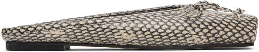 Oblačila Jacquemus Jacquemus Flat Ballet Mules Bež | 25E233FO013-3233