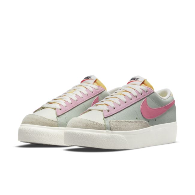 Superge in čevlji Nike Blazer Low Platform W Zelena | DM9464-001, 1