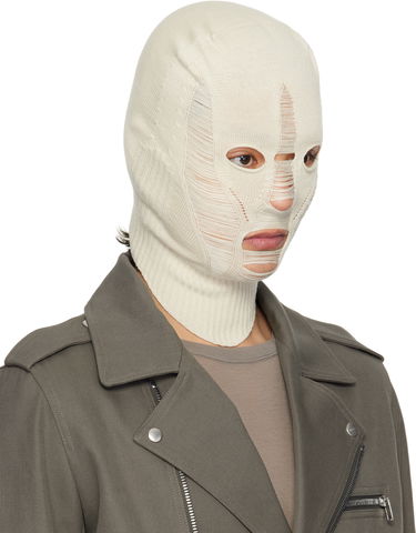Oblačila Rick Owens Rick Owens Hollywood Skull Balaclava Bež | RR01E5477 KGRIDM, 1