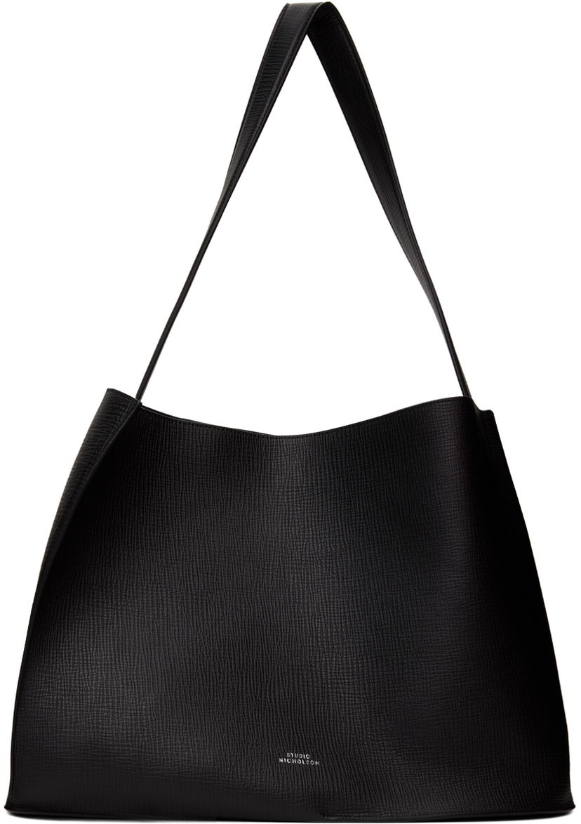 Torbica Studio Nicholson Studio Nicholson Doublet Leather Tote Bag Črna | DOUBLET SN - 741