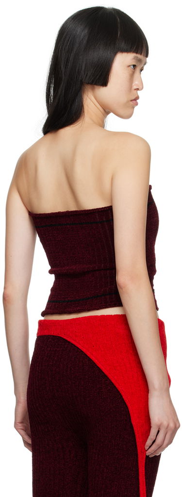Majica brez rokavov Ottolinger Ottolinger Patch Tube Top Rdeča | 708002, 2