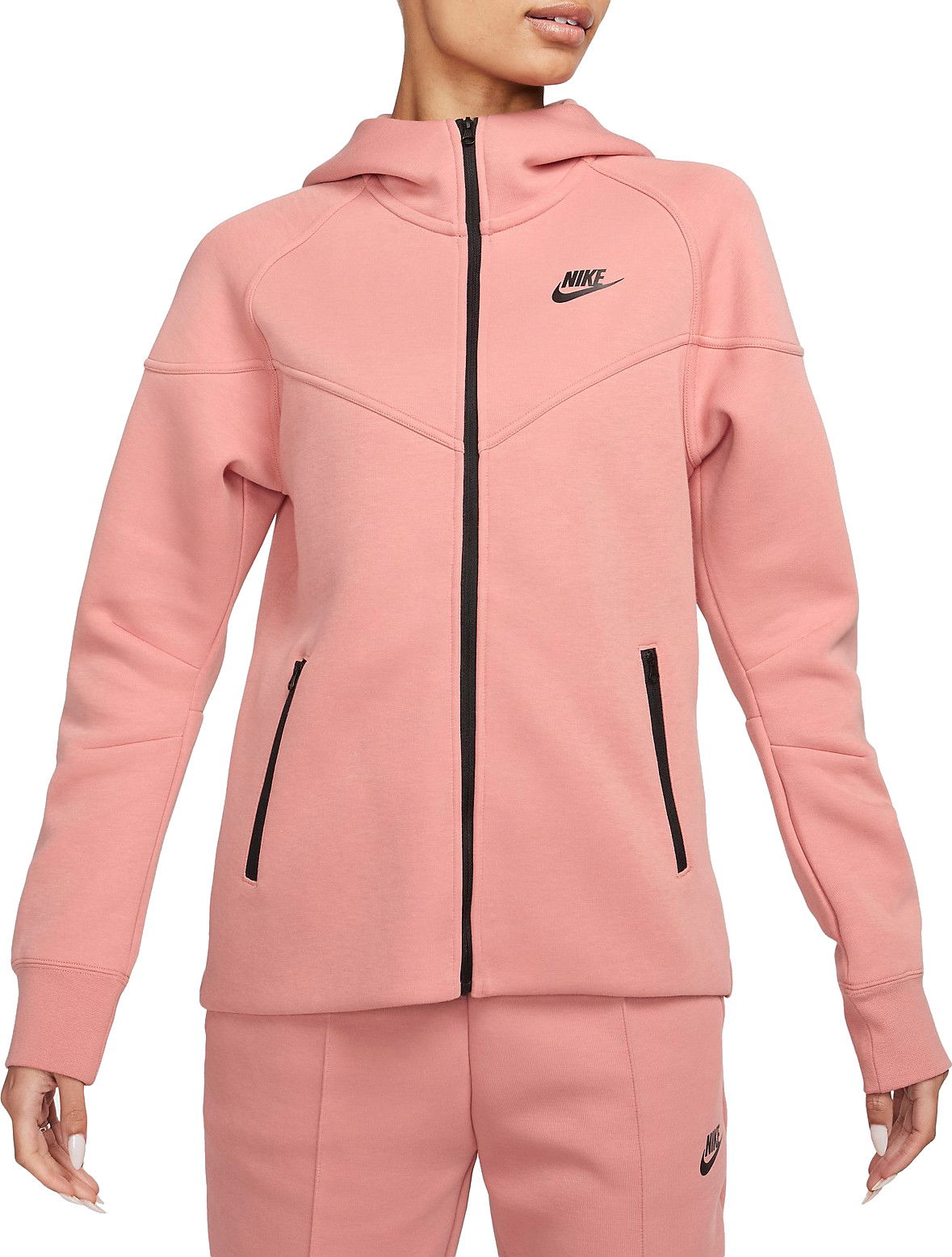 Pulover Nike Tech Fleece Windrunner Roza | fb8338-618, 0