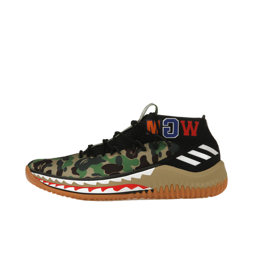 Superge in čevlji adidas Originals Dame 4 A Bathing Ape Camo Večbarvna | AP9974