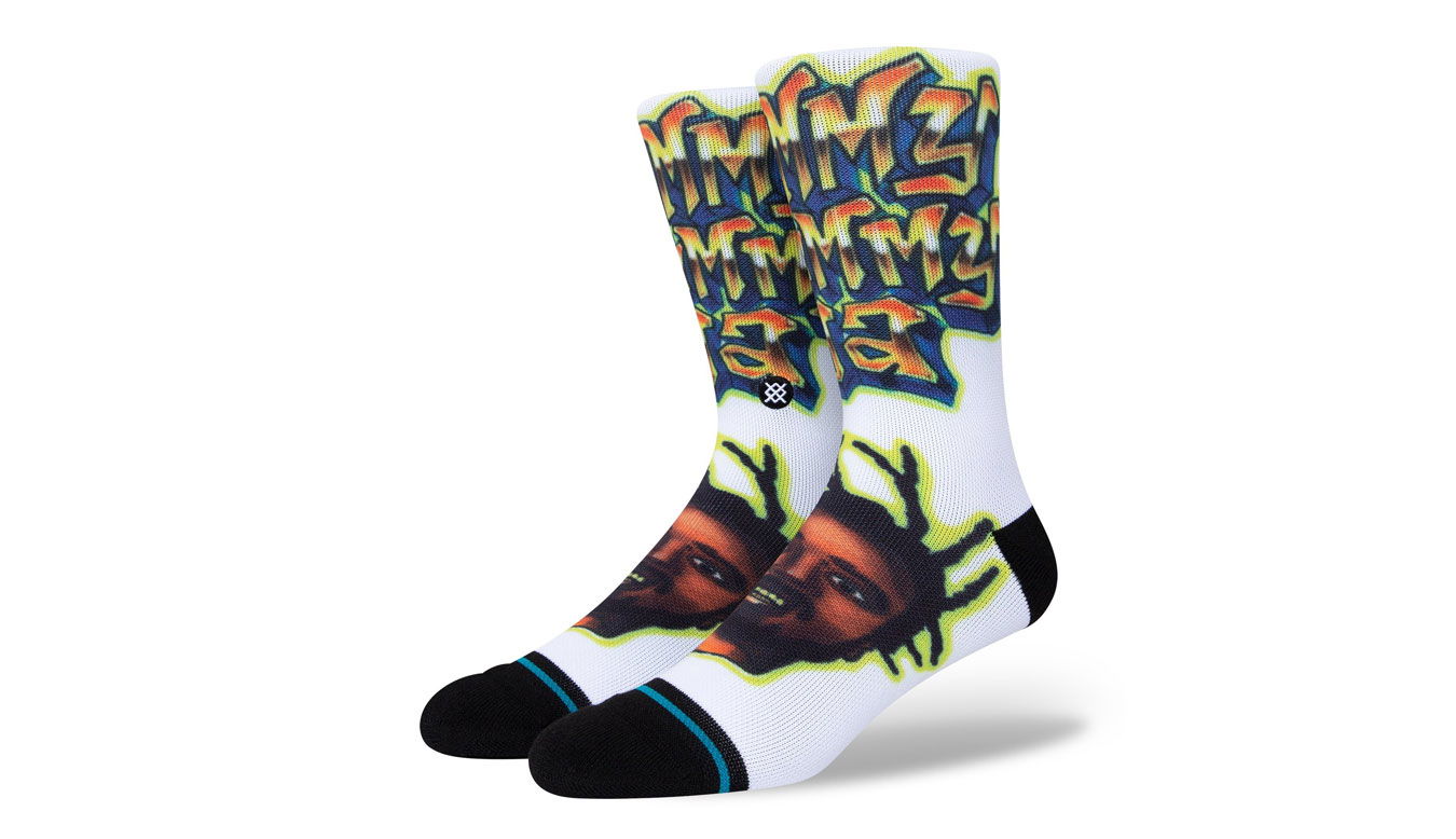 Nogavice Stance ODB Shimmy Shimmy Ya Bela | A555C21SGI-WHT, 0
