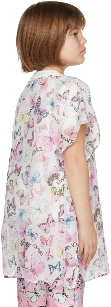 Trenirka Versace Versace Butterfly Swimsuit Cover-Up Set Roza | 10045431A02702, 3