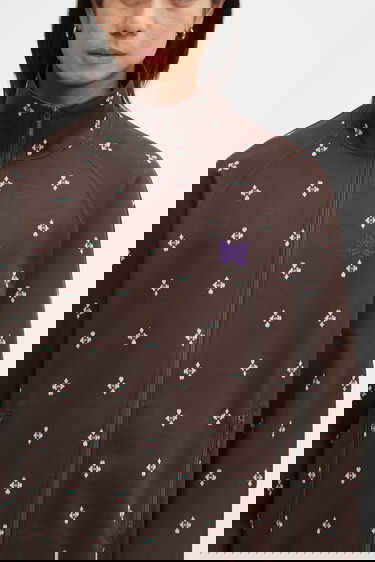 Jakna Needles Needles Track Jacket Rjava | RW312, 3