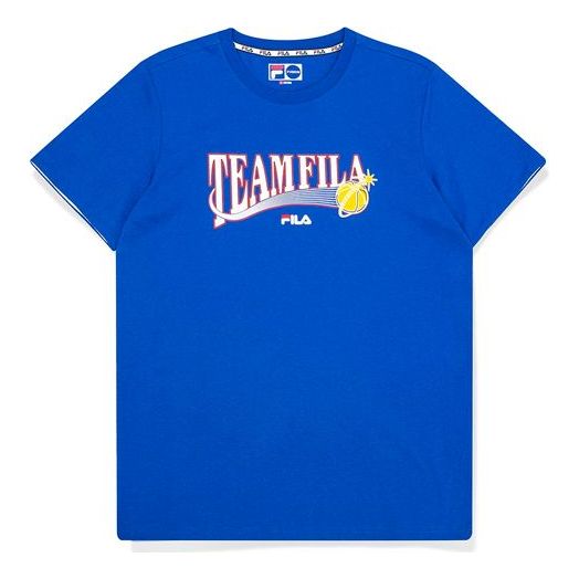 Majica FILA Fusion Basketball Graphic Short Sleeve T-Shirt Modra | T11M022116F-BU