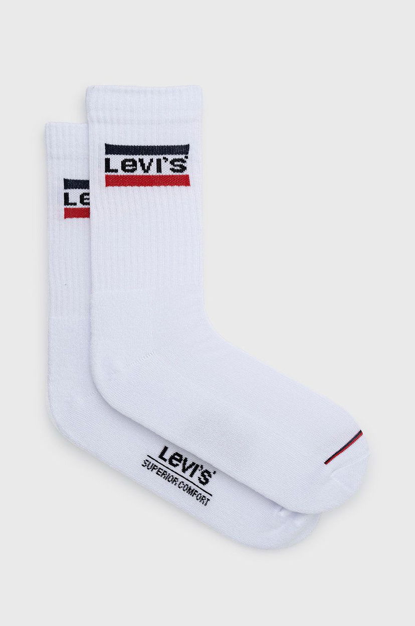 Nogavice Levi's Socks Bela | 37157.0735