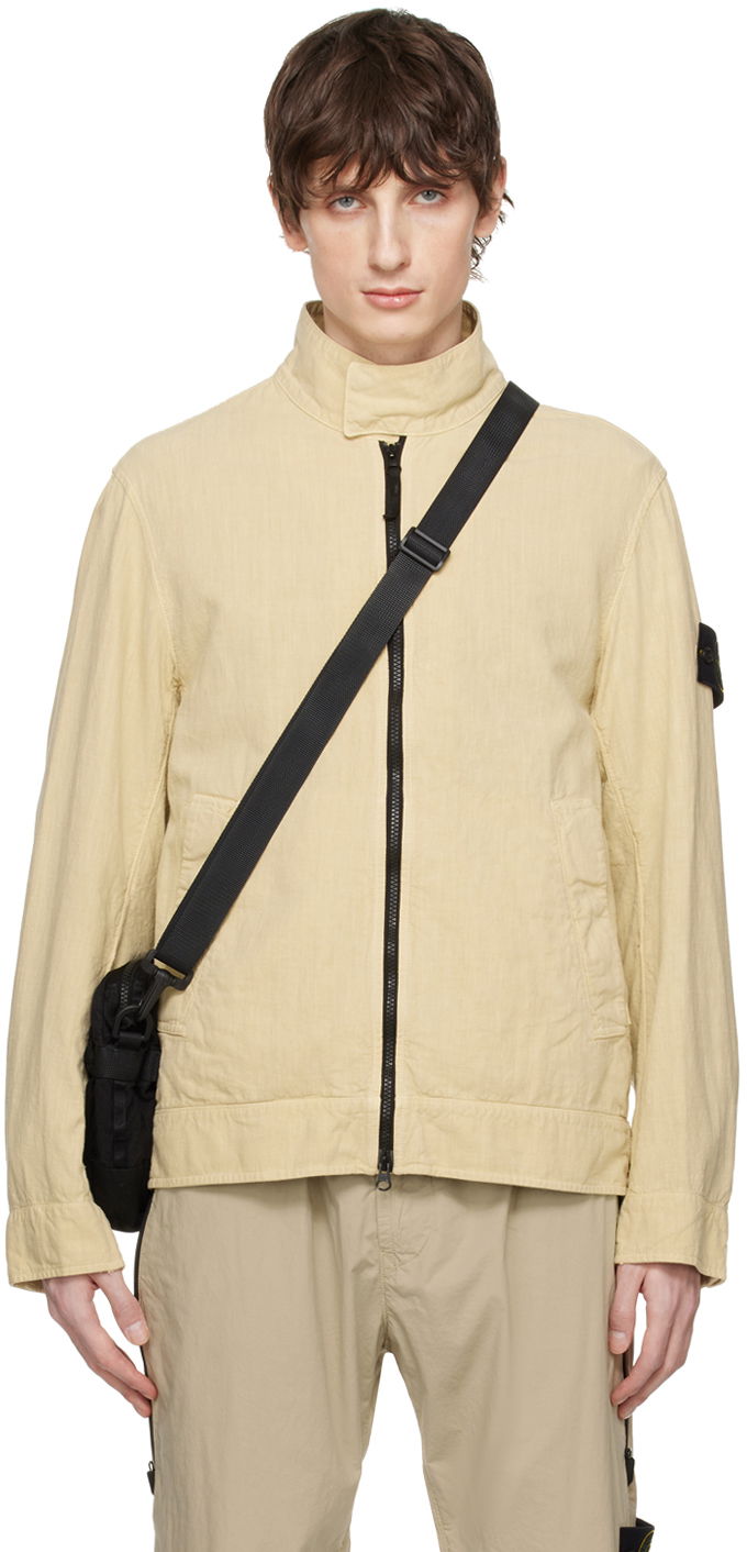Jakna Stone Island Patch Jacket Bež | 801542130, 0