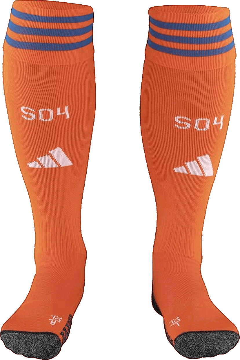 Nogavice adidas Originals FC Schalke 04 3rd Socks 2025/26 Oranžna | 6s04jw6705-3rd