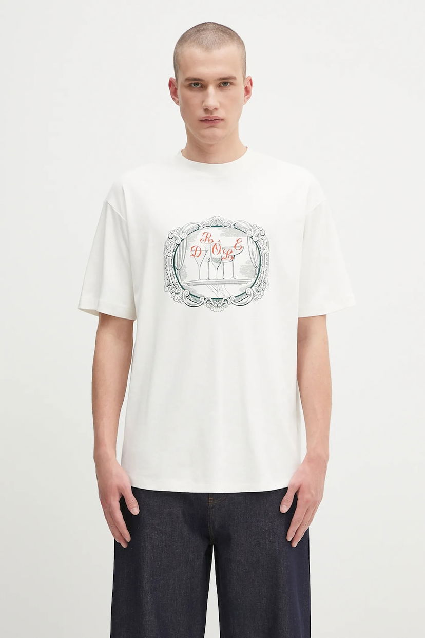 Majica Drôle de Monsieur Drôle de Monsieur Le Tshirt Plateau Graphic T-Shirt Bela | H.TS255.CO002