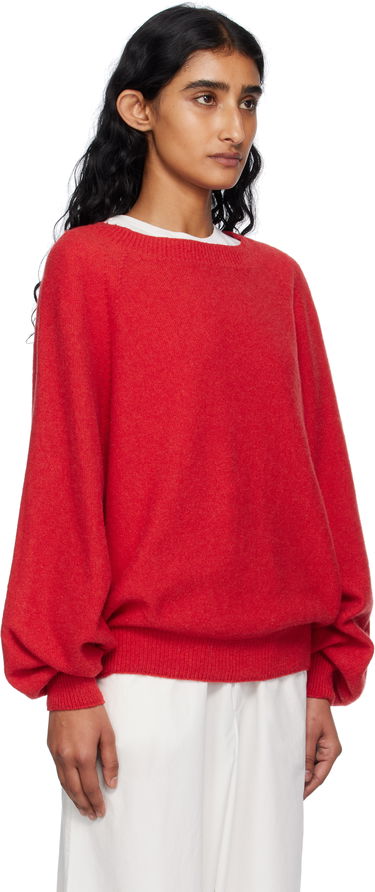 Pleteni pulover Baserange Baserange Soar Purl Sweater Rdeča | PUSOS-RC-AU25, 1