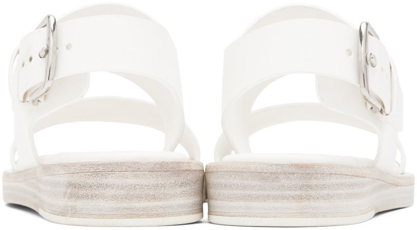 Kratke hlače Ann Demeulemeester Ann Demeulemeester Lore Flat Sandals Bela | 2201-W-S01-390-001, 1