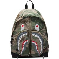 Nahrbtnik BAPE Layered Line Camo Shark Day Backpack Zelena | 001BAJ801002M-BGE, 1