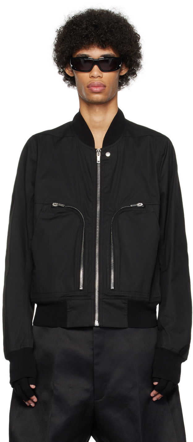 Bomber jakna Rick Owens Bauhaus Bomber Jacket Črna | RU01D3791 TE