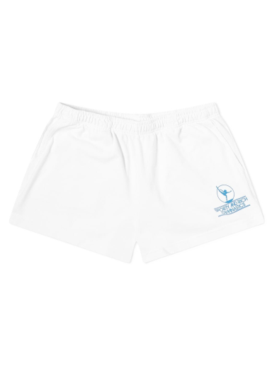 Kratke hlače Sporty & Rich Gymnastics Disco Short Bela | SH484WH
