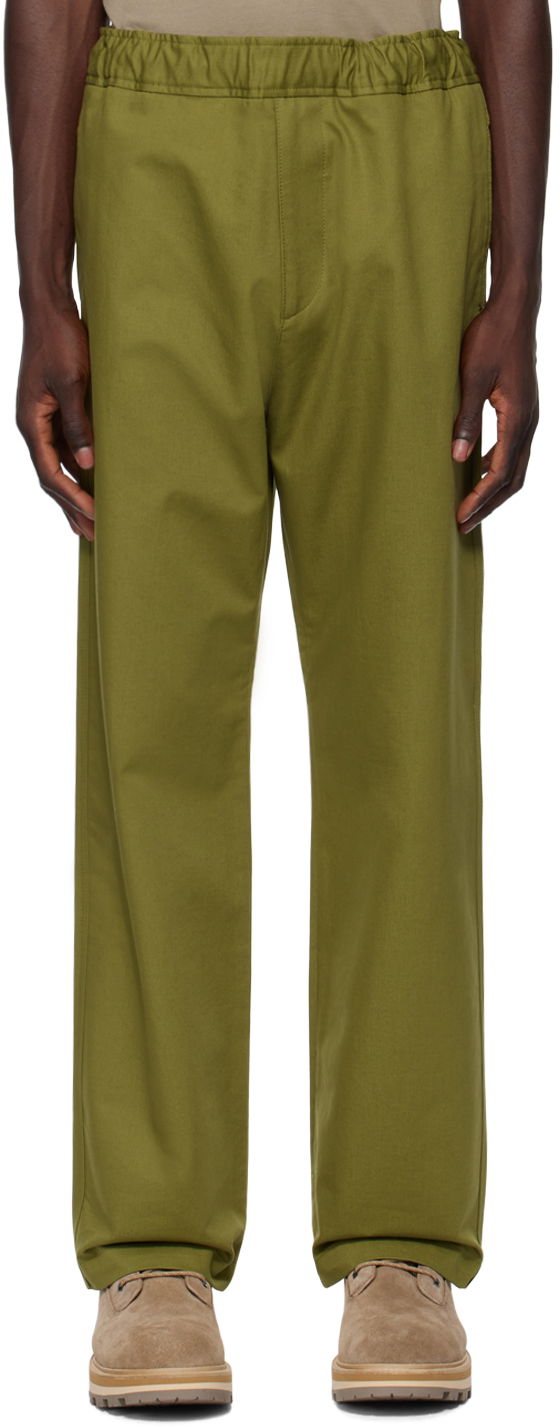 Hlače Moncler Patch Trousers Zelena | J10912A00018596KM, 0