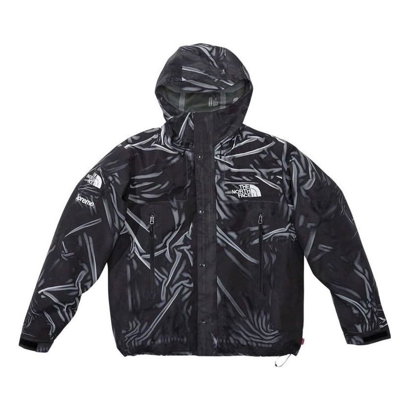 Bomber jakna Supreme Supreme x The North Face Printed Taped Seam Shell Jacket Črna | SUP-SS23-080
