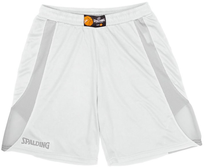 Kratke hlače Spalding Spalding Jam Shorts Bela | 40221004-whitesilvergrey, 0