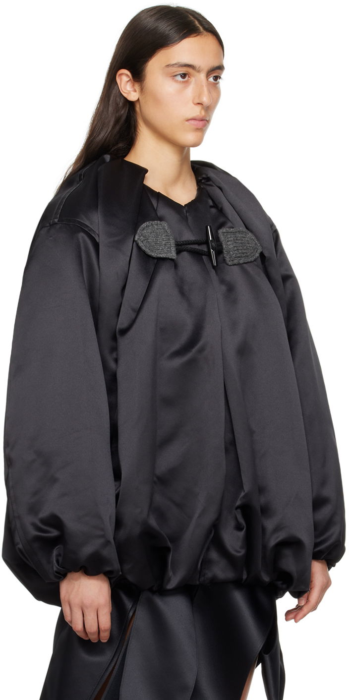Parka We11done Puff Sleeve Jacket Črna | WD-JP3-23-020-U-BK, 1