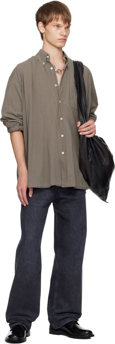 Srajce OUR LEGACY Our Legacy Borrowed Button-Down Shirt Zelena | M4252BC, 3