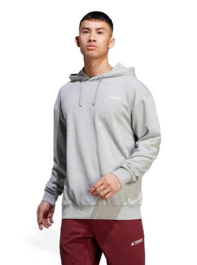 Pulover adidas Performance Terrex Logo Siva | IB6564