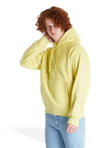 Pulover Stüssy Sport Applique Hoodie Rumena | 118477 yellow