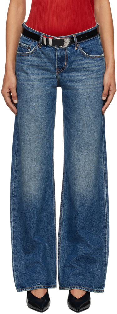 Kavbojke Levi's Low Loose Jeans Modra | A5566-0006, 0