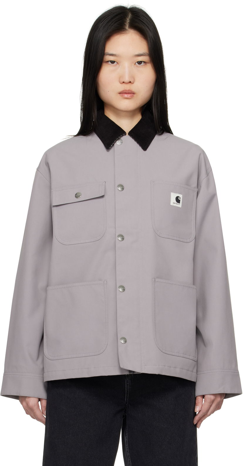 Jakna Carhartt WIP Carhartt WIP Clapton Chore Jacket Lila | I034425 2NZXX