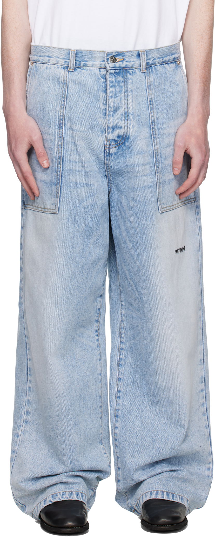 Kavbojke We11done We11done Carpenter Jeans Modra | WD-DP2-25-343-M-SK