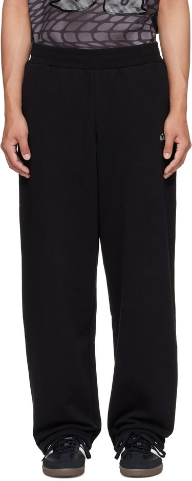 Trenirka Dime Dime Cursive Small Logo Sweatpants Črna | DIMEFA2546BLK, 0