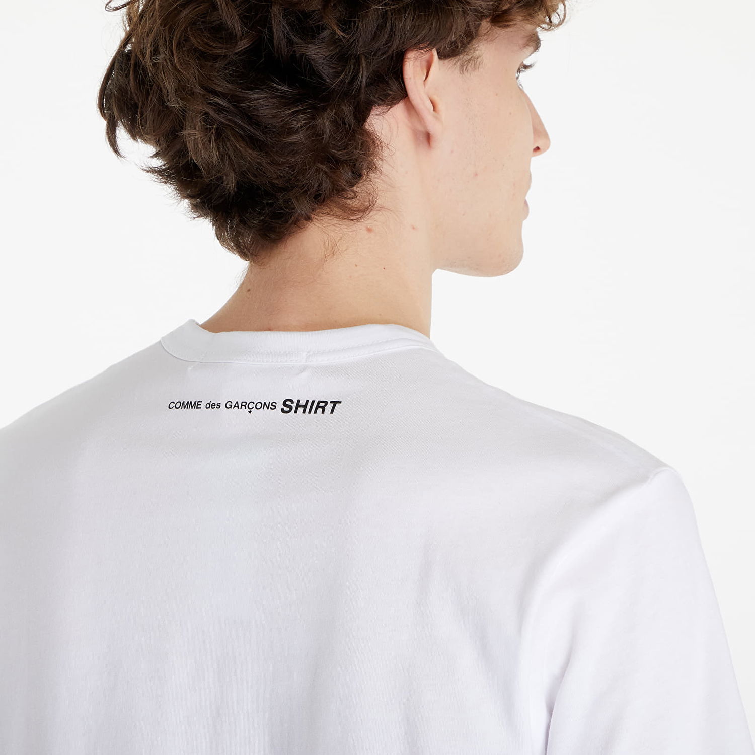 Majica Comme des Garçons SHIRT Short Sleeve Tee Bela | FM-T011 white, 1