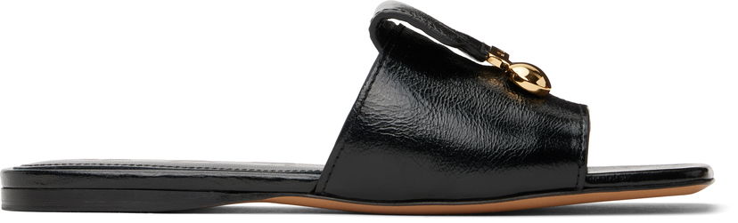 Modni dodatki Marni Marni Trunkaroo Leather Sandals Črna | SAMS024000 P8287